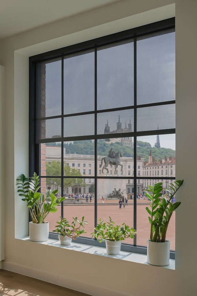 Store screen vue sur lyon
